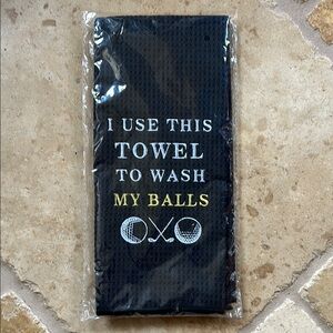 Golf ⛳️ Novelty Ball Towel